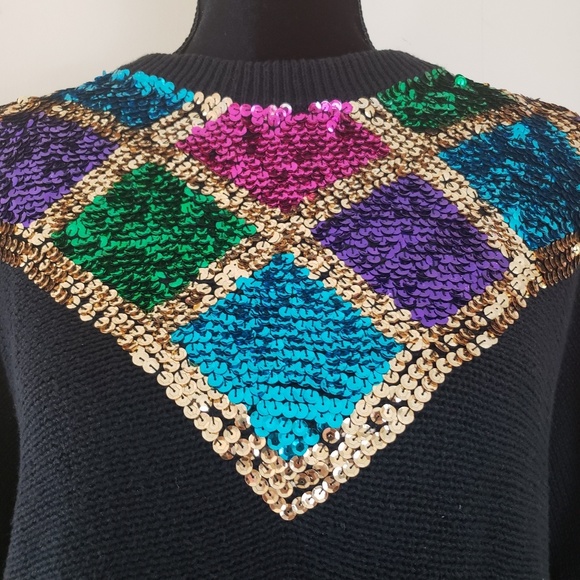 💕 Vintage 80's Marni West Sweater - Picture 3 of 6